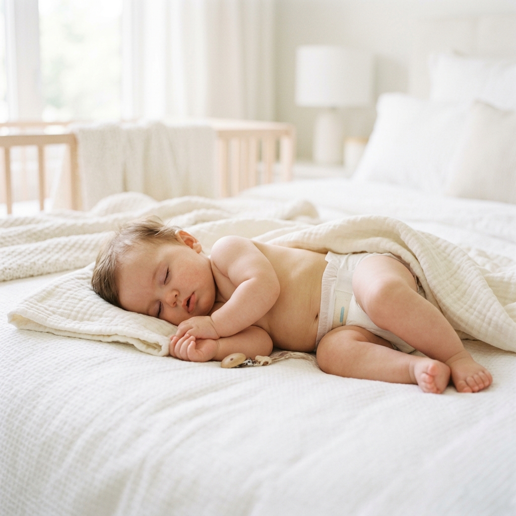 Baby sleeping peacefully